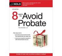 Mary Randolph 8 Ways to Avoid Probate (Tascabile)