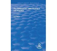 Mary Ryan The Children Act 1989 (Tascabile) Routledge Revivals