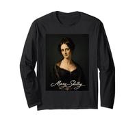Mary Shelley Horror Letteratura Gotica Maglia a Manica