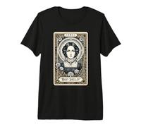 Mary Shelley Horror Letteratura Gotica Maglietta Premium