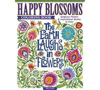 Mary Tanana Happy Blossoms Coloring Book (Tascabile)