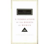 Mary Wollstonecraft A Vindication of the Rights of Woman (Copertina rigida)
