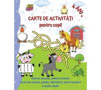Maryan Ben Kim Carte de Activități pentru copii 4 ANI + (Tascabile)