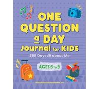 MaryAnne Kochenderfer PhD One Question a Day Journal for Kids (Tascabile)