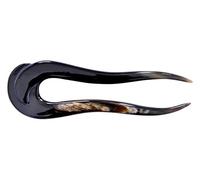 Marycrafts 2 Punte Forcella Spillone Per Capelli Accessori Per Capelli In Corno Di Bufalo Fatto A Mano