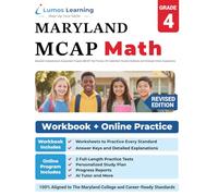 Maryland Comprehensive Assessment Program (MCAP) Test Practice: 4th Grade Math Practice Workbook and Full-length Online Assessments: Maryland Test Study Guide