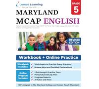 Maryland Comprehensive Assessment Program (MCAP) Test Practice: Grade 5 English Language Arts Literacy (ELA) Practice Workbook and Full-length Online Assessments: Maryland Test Study Guide