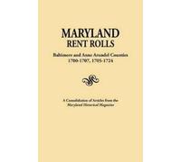 Maryland Historical Magazine Maryland Rent Rolls (Tascabile)
