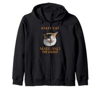 Maryland Territory Cat Il Calico Felpa con Cappuccio