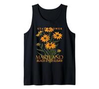 Maryland Territory Fiore La Susan dagli Occhi Neri Canotta