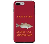 Maryland Territory Fish Il Basso Strisce Custodia per iPhone 7 Plus/8 Plus