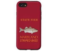 Maryland Territory Fish Il Basso Strisce Custodia per iPhone SE (2020) / 7/8