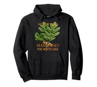 Maryland Territory Tree La Quercia Bianca Felpa con Cappuccio