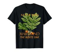Maryland Territory Tree La Quercia Bianca Maglietta