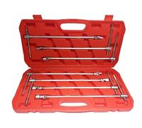 maryse chiavi a t doppio snodo kit di 7 chiave lunga 8 10 12 13 14 17 19 mm croma vanadio testa snodabile con pratica valigetta ideali per meccanica, auto, moto, bricolage