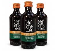 Marzadro Diciotto Lune Porto, Grappa Riserva 5 cl, 42% Vol., 3 Bottiglie | Profumo intenso e fruttato, gusto avvolgente e armonico, in pratico formato degustazione da collezionare o regalare.