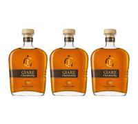 Marzadro Grappa Giare Chardonnay | Grappa Italiana | Confezione da 3 Bottiglie da 70cl
