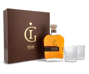 Marzadro Grappa Le Giare Amarone Set Regalo 41% vol. 0,70l