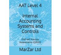 Marzar Ltd AAT Level 4 Internal Accounting Systems and Controls (Tascabile)