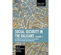 Marzena akowska Social Security in the Balkans Volume 2 (Tascabile)