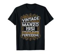 Marzo 1951 Vintage - Maglia 75 Compleanno Anni Uomo Donna Maglietta