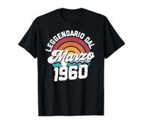 Marzo 1960 Vintage - Maglia 62 Anni Uomo Donna Compleanno Maglietta