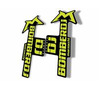 Marzocchi Bomber DJ 2020 Forcella Sospensione Sticker Decal Kit Adesivo...