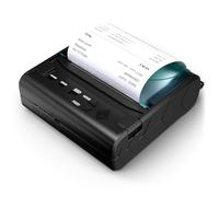 Marzono® Stampante termica per ricevute portatile 80mm Stampante Termica Stampante Termica Biglietti Comandi Bluetooth USB Professionale Stampante Termica Portatile Etichette Piccole Mini Stampante