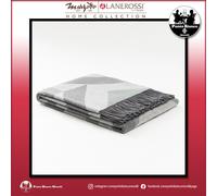 MARZOTTO LANEROSSI ASTICO Plaid in misto lana e cotone riciclato