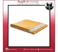 MARZOTTO LANEROSSI DIAMANTE Plaid in puro cashmere e seta