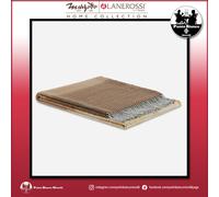 MARZOTTO LANEROSSI FIRENZE Plaid in misto lana merinos extrafine