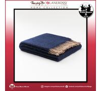 MARZOTTO LANEROSSI ROSSI STORY Coperta Plaid double face mohair e lana vergine