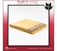 MARZOTTO LANEROSSI ULISSE Plaid in 100% lana vergine merinos extrafine