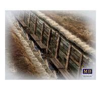 MAS35174 - Masterbox 1:35 - "La trincea" Era della prima e della seconda guerra mondiale