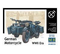 Mas3528 - Masterbox 1:35 - Motocicletta e sidecar tedeschi della seconda guerra mondiale