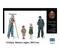 MAS3567 - Masterbox 1:35 - Contadini dell'Europa occidentale della seconda guerra mondiale