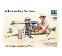 MAS3597 - Masterbox 1:35 - Squadra di mitragliatrici Vickers Nord Africa