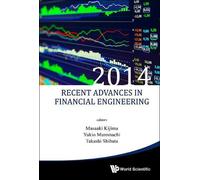 Masaaki Kijima Recent Advances In Financial Engineering 2014 (Copertina rigida)