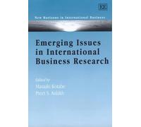 Masaaki Kotabe Emerging Issues in International Business Rese (Copertina rigida)