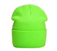 MASADA Berretto Invernale Beanie da Donna e da Uomo - Neon Verde