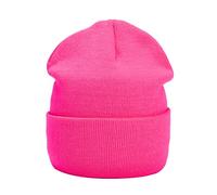 MASADA Berretto Invernale Beanie da Donna e da Uomo - Rosa Fluo