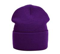MASADA Berretto Invernale Beanie da Donna e da Uomo - Viola II