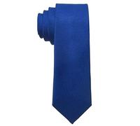 MASADA Cravatta Uomo accuratamente realizzata e rifinita a mano 6 cm di larghezza - Blu Savoia