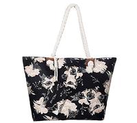 MASADA Grande borsa da spiaggia idrorepellente con cerniera Art Nouveau