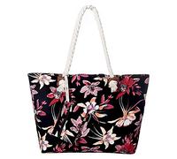 MASADA Grande borsa da spiaggia idrorepellente con cerniera Caribbean Dream