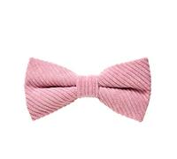 MASADA Papillon a coste Rosa antico - regolabile in modo continuo, fatto a mano con chiusura a gancio - 12 x 6 cm