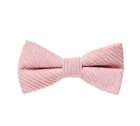 MASADA Papillon a coste Rosa - regolabile in modo continuo, fatto a mano con chiusura a gancio - 12 x 6 cm