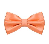 MASADA Papillon albicocca - Accessorio da uomo, regolabile in modo continuo, fatto a mano con chiusura a gancio - 12 x 6 cm