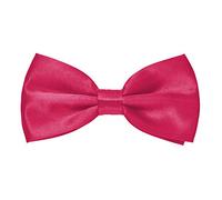 MASADA Papillon pink lucido - Accessorio da uomo, regolabile in modo continuo, fatto a mano con chiusura a gancio - 12 x 6 cm
