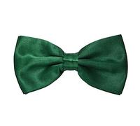 MASADA Papillon verde cupo lucido - Accessorio da uomo, regolabile in modo continuo, fatto a mano con chiusura a gancio - 12 x 6 cm